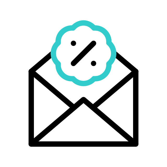 Animated icon representing Email Marketing